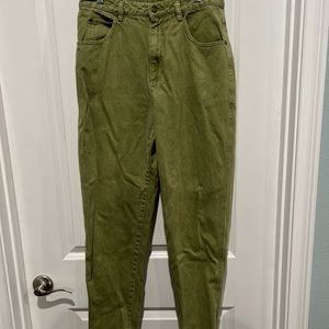 Chaus Sport Green Jeans, Sz 14